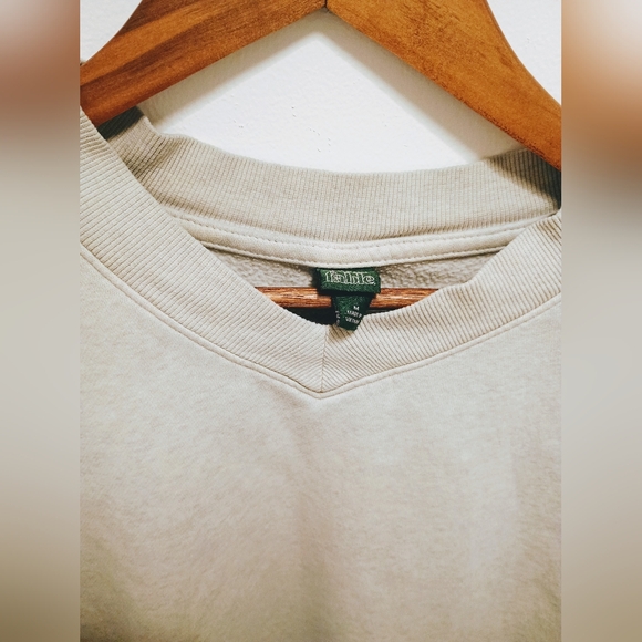 Wild Fable V-Neck Sweatshirt Light Gray - Picture 2 of 5